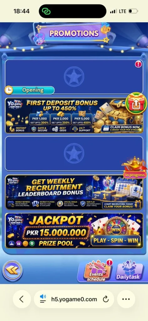 YO Game Promo